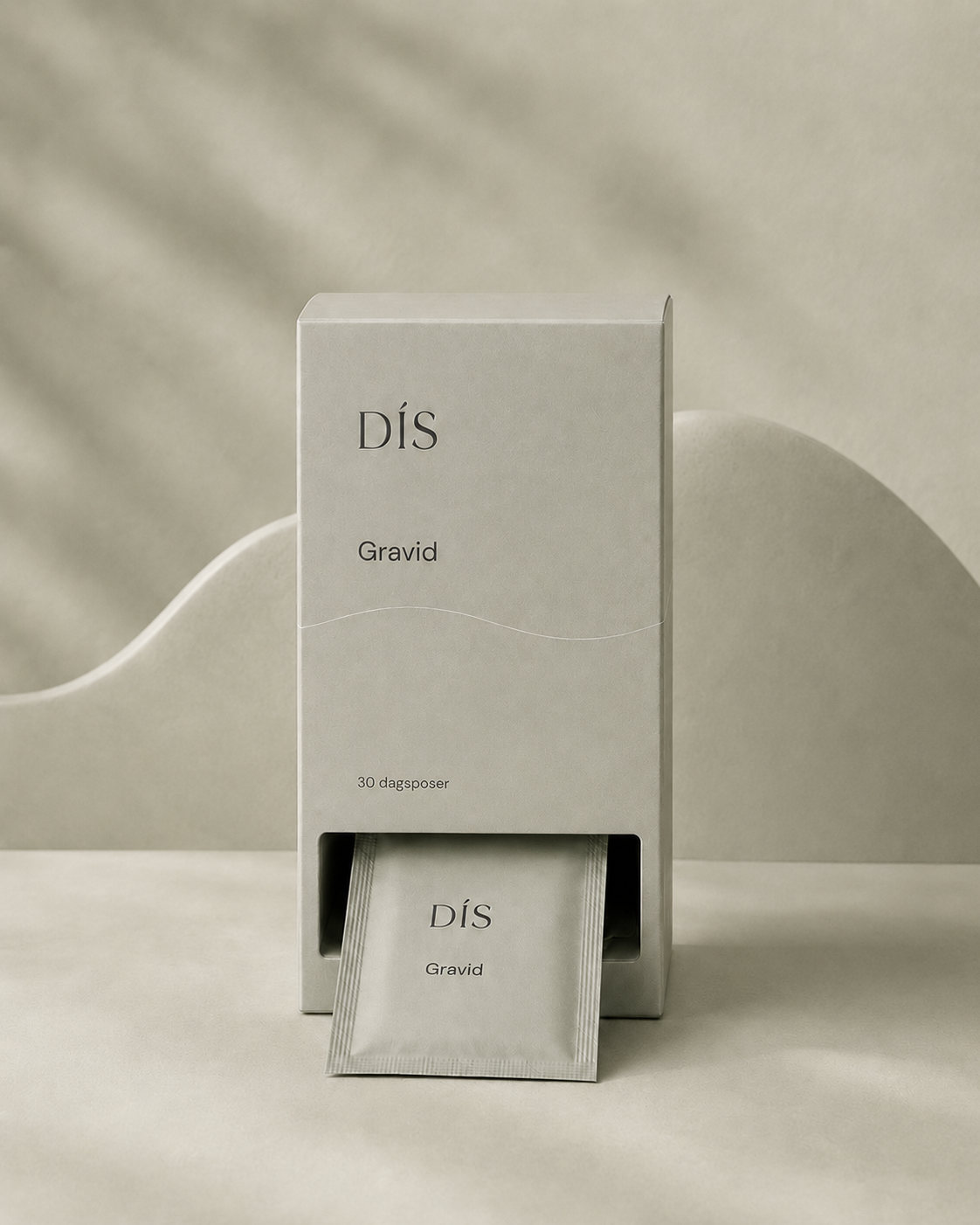 Dís Gravid – salviegrønn boks med dagsposer